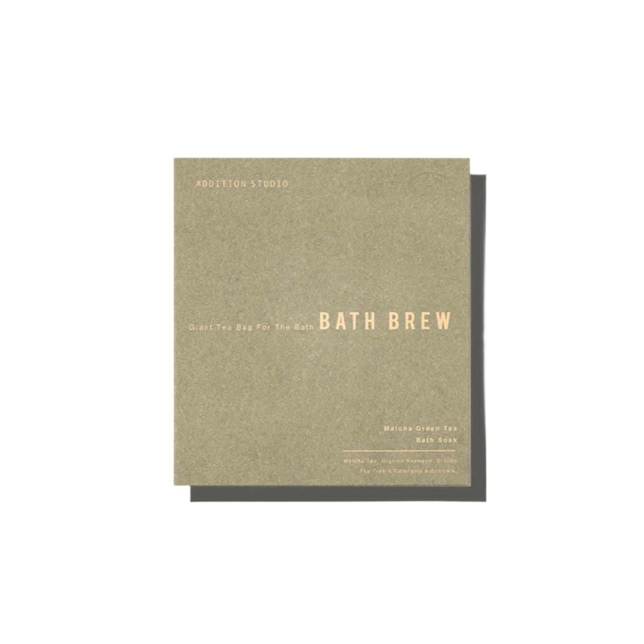 Addition Studio – Green Tea Bath Brew Pocket