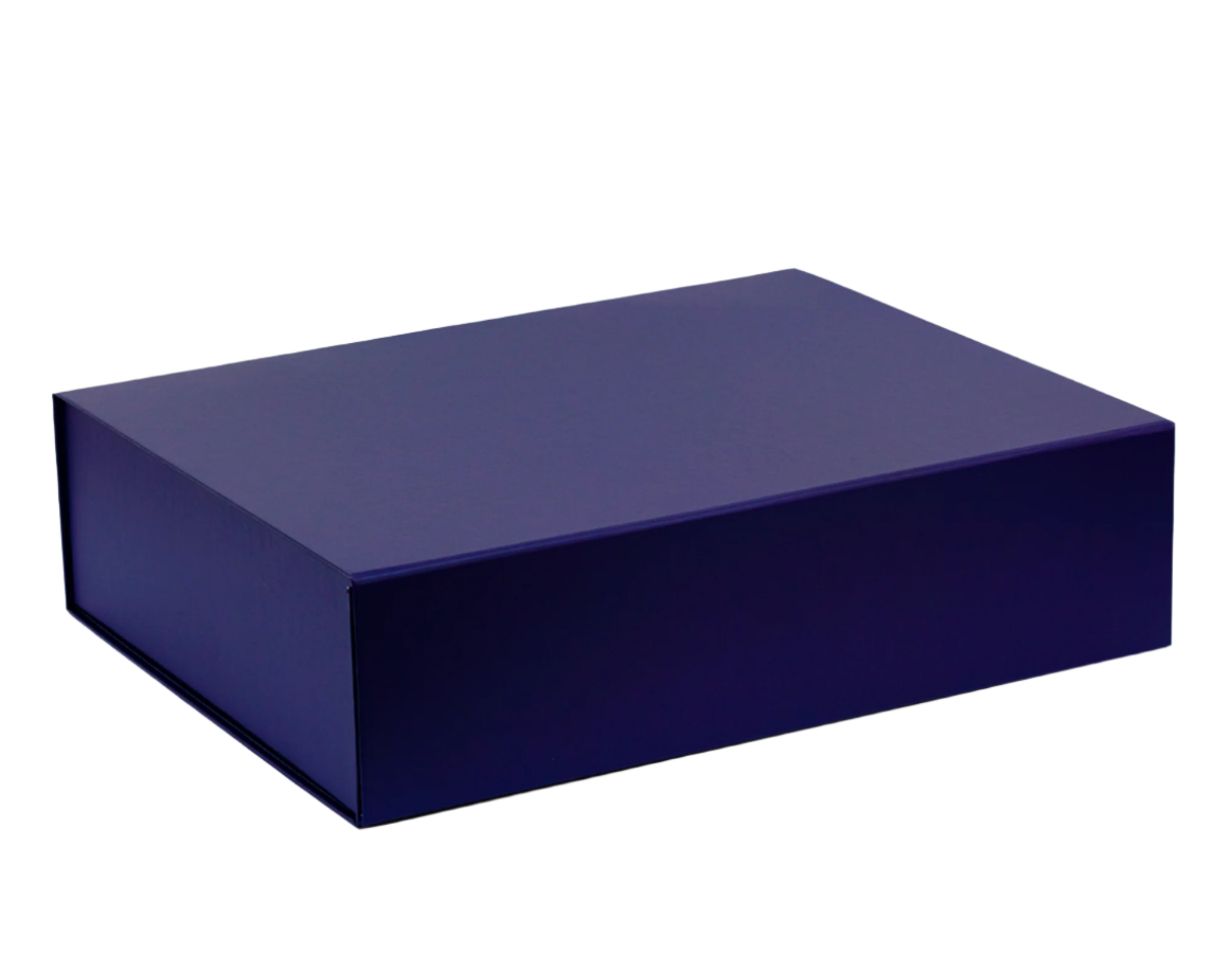 Navy Magnetic Close Gift Box – Branded