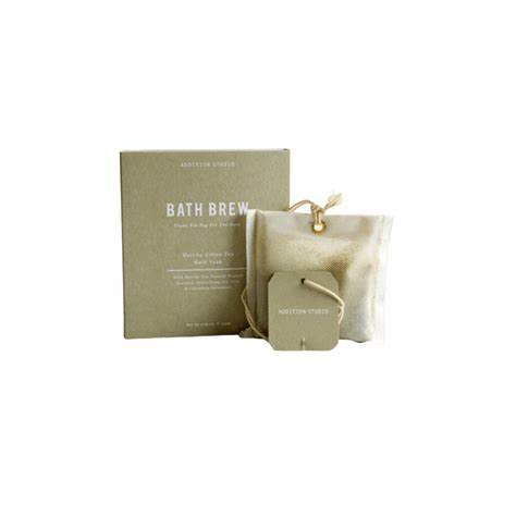 Addition Studio – Green Tea Bath Brew Pocket
