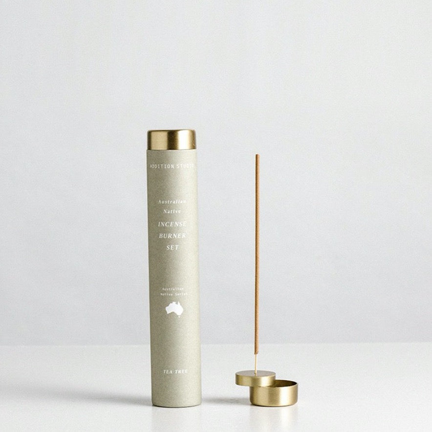 Addition Studio – Incense Burner Set Juniperberry & Frankincense
