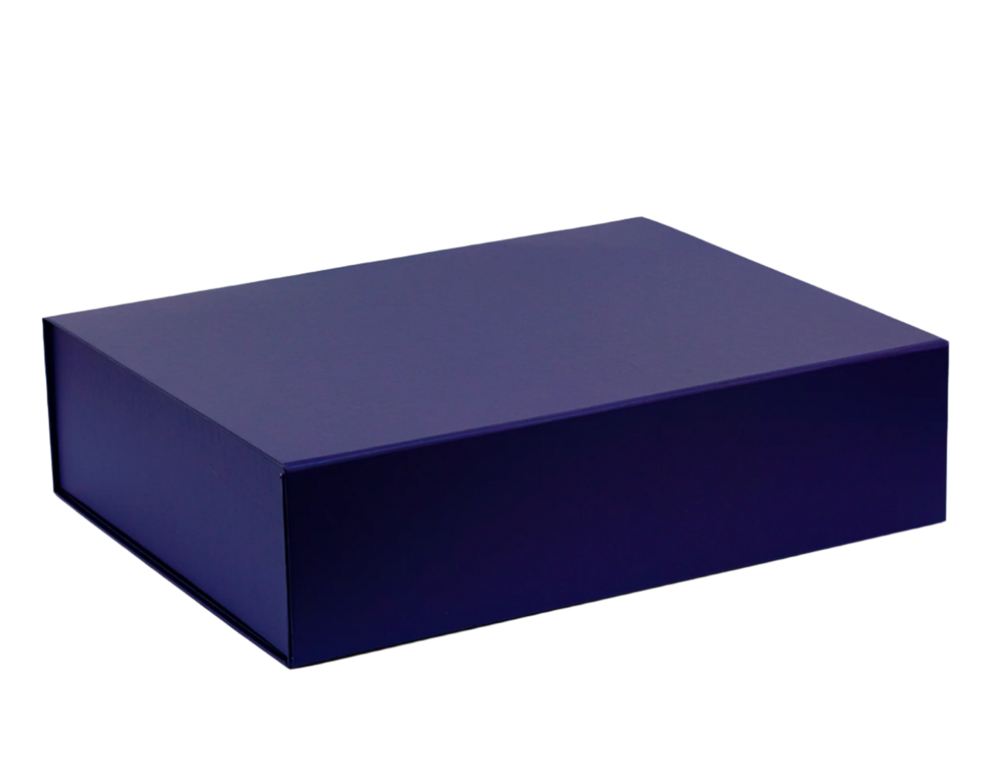 Navy Magnetic Close Gift Box – Branded