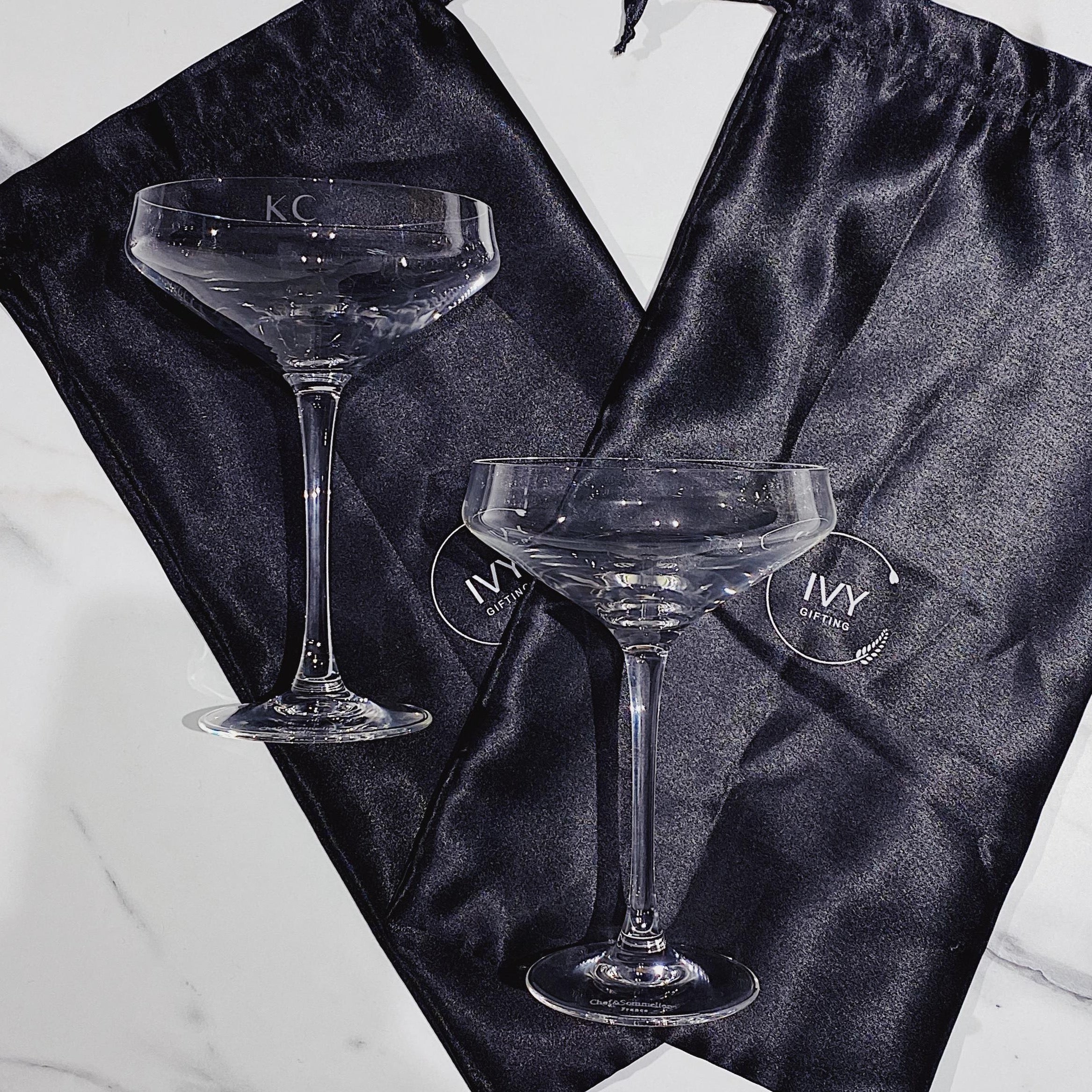 Personalised Étoile Crystal Cocktail Glass