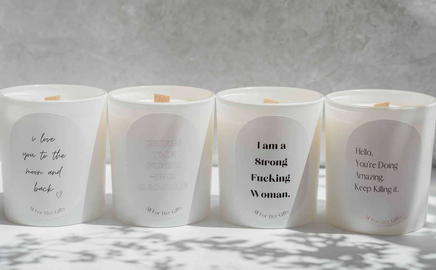 I Love You to the Moon and Back Candle