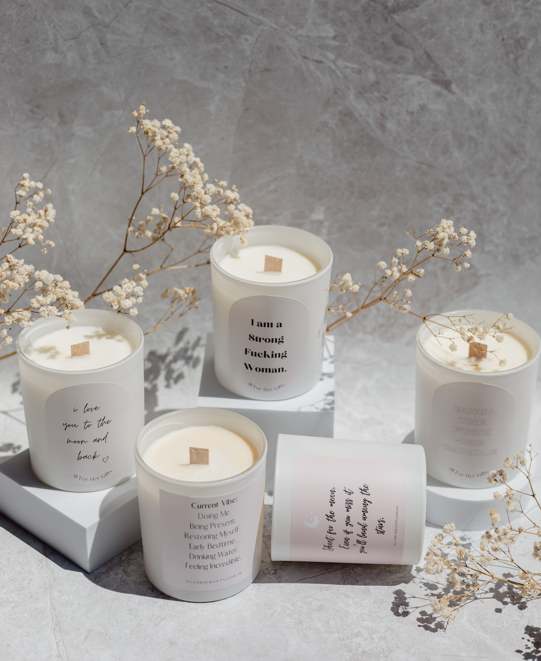 Shoot For the Moon WoodWick Candle