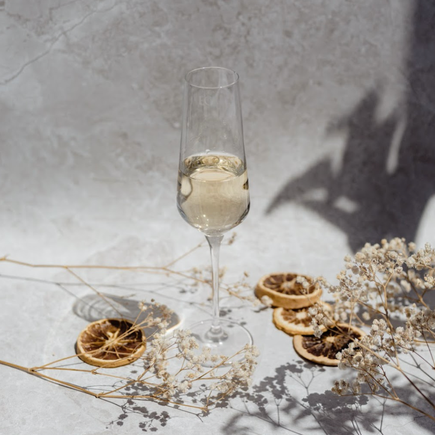 Personalised Étoile Crystal Champagne Flute
