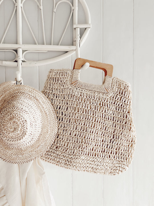 Woven Straw Bag